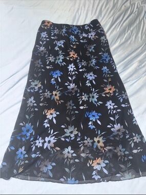 wild fable floral skirt
